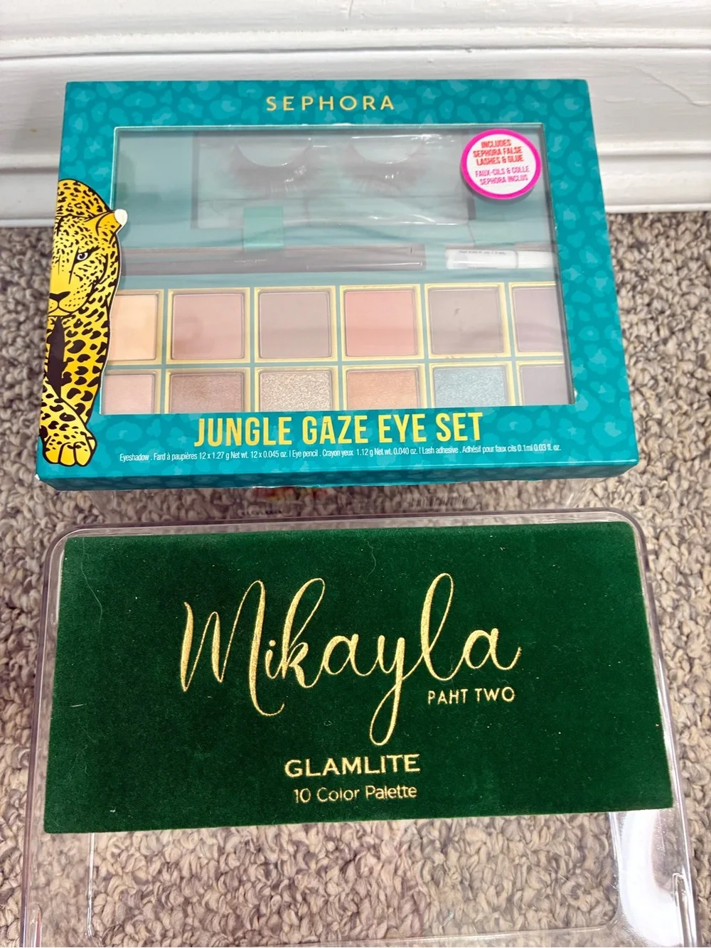 Sephora Jungle Gaze Eye Set – Mikayla Glamlite pallete new